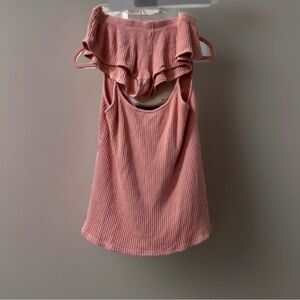 Mina Lisa XS Knit Blush Camisole Top & Shorts 2 Piece Set